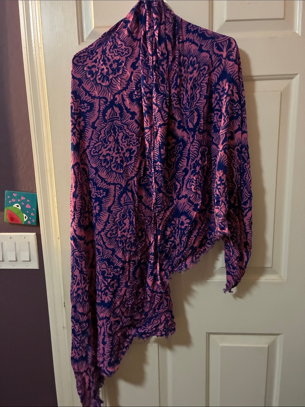 JUICY COUTURE FLORAL PASHMINA WRAP